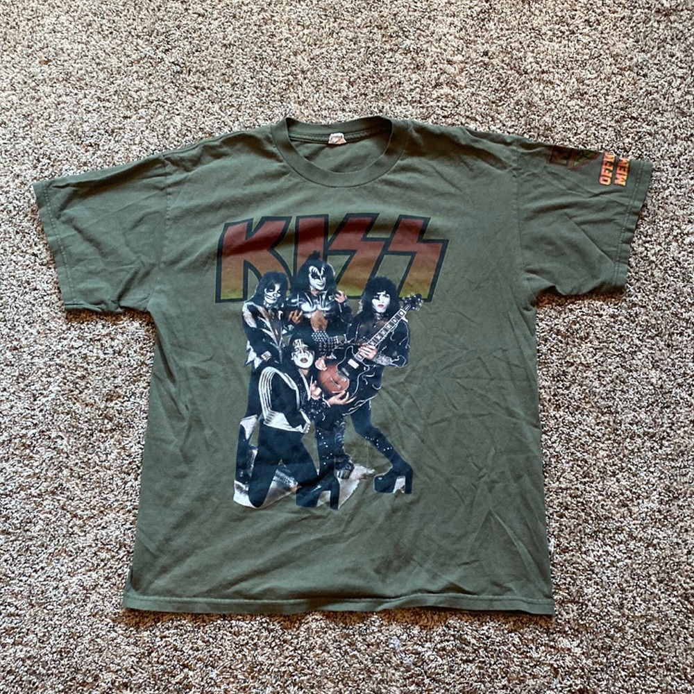 Vintage Kiss band tee